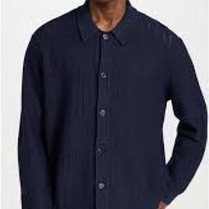 Madewell Men's Navy Merino Wool Cardigan Sweater. Size XL